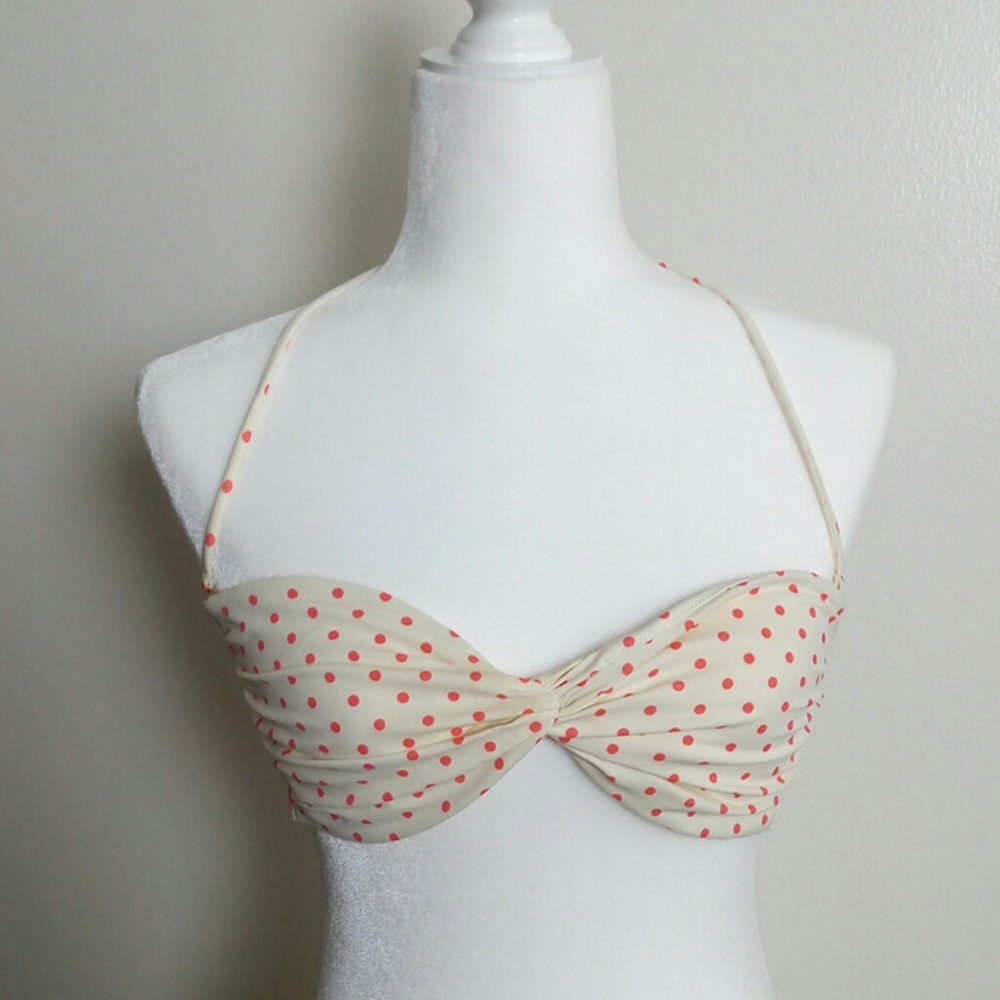 Polka Dot Bandeau Top